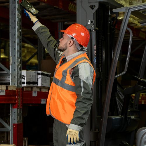 Каска защитная из ударопрочной пластмассы, оранжевая Сибртех купить в Москве с доставкой по всей России | ProtosMarket.ru