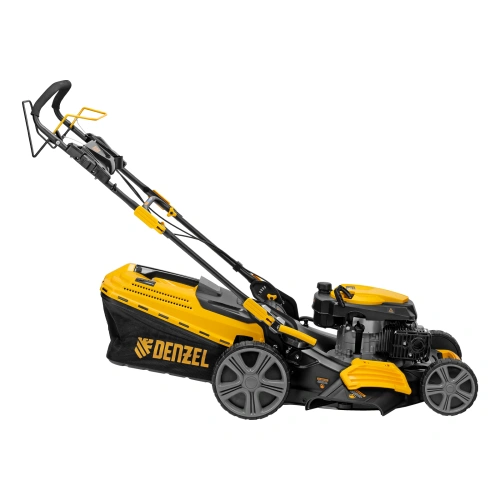 Газонокосилка бензиновая GLD-520SP, 196 куб.см, ширина 52 см, привод, 7 уровней,травосборник 60 л Denzel купить в Москве с доставкой по всей России | ProtosMarket.ru
