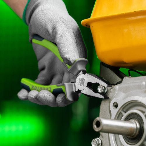 Плоскогубцы комбинированные, 160 мм, фосфатирование, трехкомпонентные рукоятки Сибртех купить в Москве с доставкой по всей России | ProtosMarket.ru