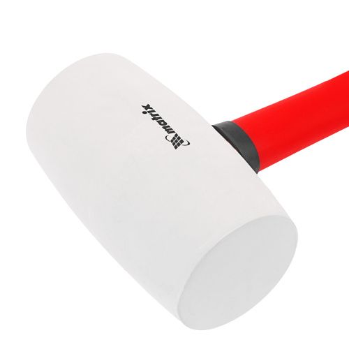 Киянка резиновая, 910 г, белая резина, фибергласовая рукоятка Matrix купить в Москве с доставкой по всей России | ProtosMarket.ru