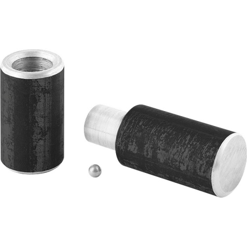 Петля гаражная с шаром, D 14 x 90 мм, 4 шт, Сибртех купить в Москве с доставкой по всей России | ProtosMarket.ru