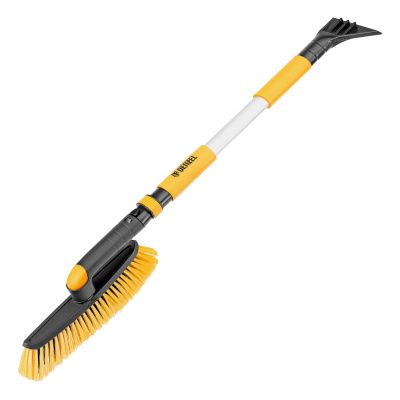 Щетка-сметка со скребком, телескоп, поворотная голова, 750-1120 мм Denzel купить в Москве с доставкой по всей России | ProtosMarket.ru