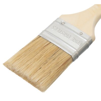 Кисть плоская "Евро" 1.5", натуральная щетина, деревянная ручка MTX купить в Москве с доставкой по всей России | ProtosMarket.ru