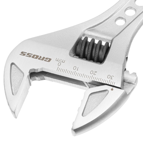 Ключ разводной, 250 мм, CrV, двухкомпонентная ручка Gross купить в Москве с доставкой по всей России | ProtosMarket.ru