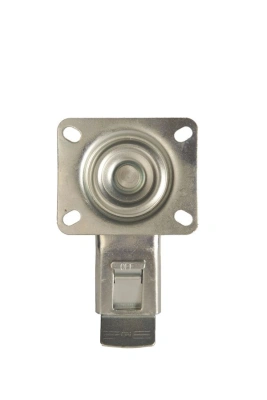 Колесо поворотное серая резина SCB 42 f 100 мм с тормозом по ценам производителя в Москве с доставкой по всей России