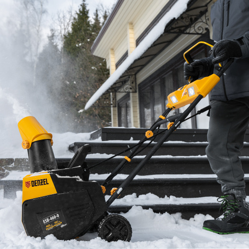 Снегоуборочная машина аккумуляторная, ESB-460-0, Li-Ion, 36В Denzel купить в Москве с доставкой по всей России | ProtosMarket.ru