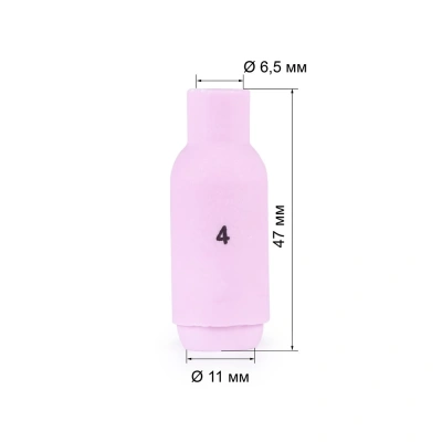 FoxWeld Cопло керам. 6,5мм №4 (701.0107/TC0002, пр-во FoxWeld/КНР) купить в Москве с доставкой по всей России | ProtosMarket.ru