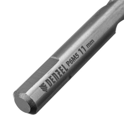 Сверло спиральное по металлу 11 x 142мм, Р6М5, Golden Tip, многогранная заточка Denzel купить в Москве с доставкой по всей России | ProtosMarket.ru