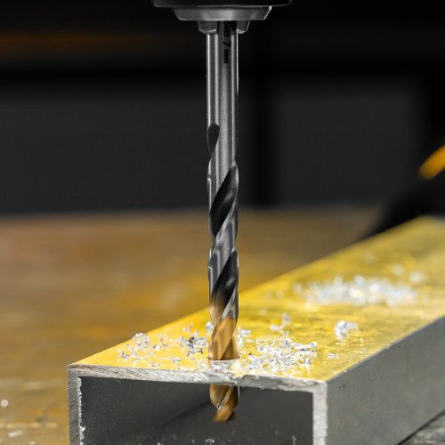 Сверло спиральное по металлу 7,0 x 109мм, Р6М5, Golden Tip, многогранная заточка Denzel купить в Москве с доставкой по всей России | ProtosMarket.ru