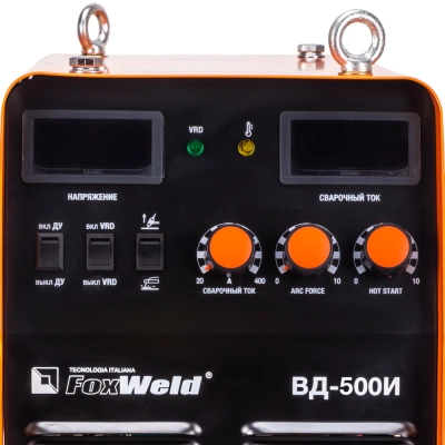 Инверторный сварочный аппарат ВД-500И (пр-во FoxWeld/КНР) по ценам производителя в Москве с доставкой по всей России