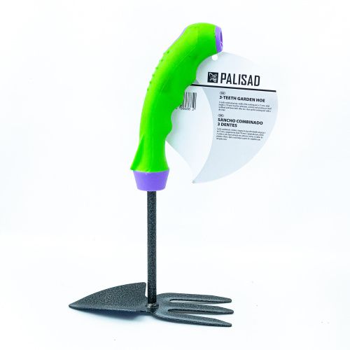 Мотыжка комбинир, профиль "лепесток" и 3-зубая, защ. покр, обрез. эргономичная рукоятка Palisad купить в Москве с доставкой по всей России | ProtosMarket.ru