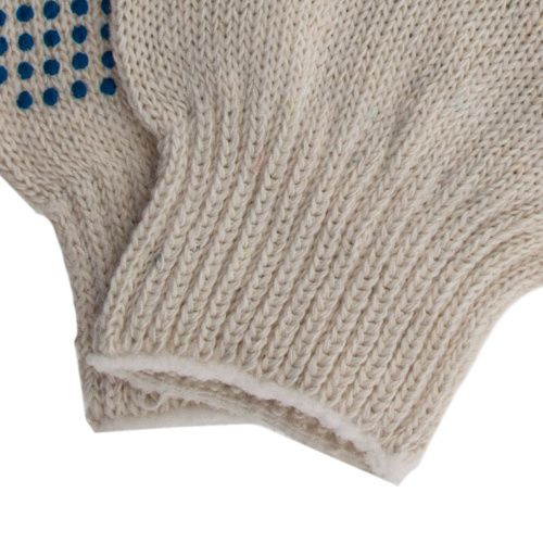 Перчатки х/б, ПВХ покрытие, "Точка", 7 класс Сибртех купить в Москве с доставкой по всей России | ProtosMarket.ru