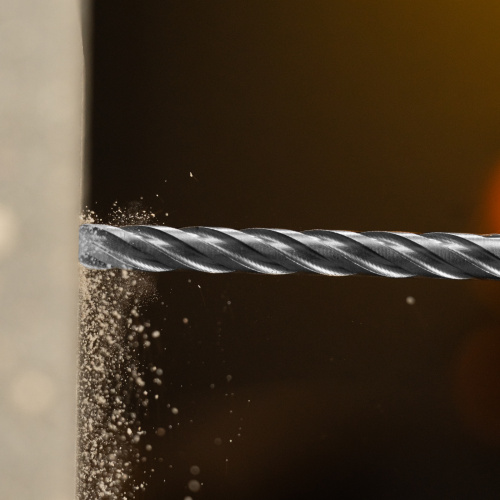 Бур по бетону, цельная крестовая пластина, 10x165 мм, SDS PLUS Denzel купить в Москве с доставкой по всей России | ProtosMarket.ru