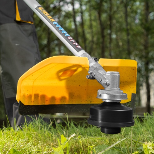 Триммер электрический TE-1220, 1200 Вт, 380 мм, катушка, диск, разборная штанга Denzel купить в Москве с доставкой по всей России | ProtosMarket.ru