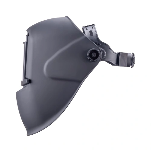 Маска сварщика ГЛАДИАТОР "черная" С5  (пр-во FoxWeld) с откидным стеклом купить в Москве с доставкой по всей России | ProtosMarket.ru