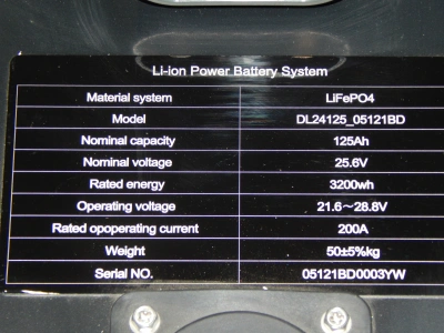 Аккумулятор литий-ионный (Li-ion) 24В/125Ач 705х170х565 для тележек CBD20R-II по ценам производителя в Москве с доставкой по всей России