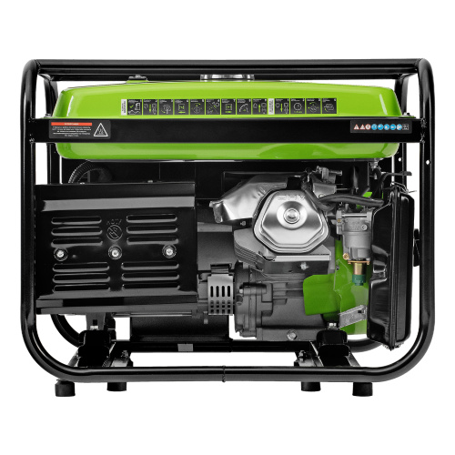 Генератор бензиновый БС-8000Э, 6,6 кВт, 230В, четырехтактный, 25 л, электростартер Сибртех купить в Москве с доставкой по всей России | ProtosMarket.ru