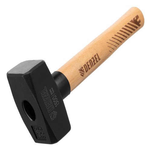 Кувалда, 1500 г, кованая головка, буковая рукоятка Denzel купить в Москве с доставкой по всей России | ProtosMarket.ru