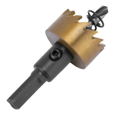 Коронка по металлу HSS, 26 мм, нитридтитановое покрытие Denzel купить в Москве с доставкой по всей России | ProtosMarket.ru