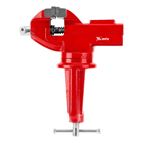 Тиски слесарные, 80 мм, настольные, поворотные, c наковальней MTX купить в Москве с доставкой по всей России | ProtosMarket.ru