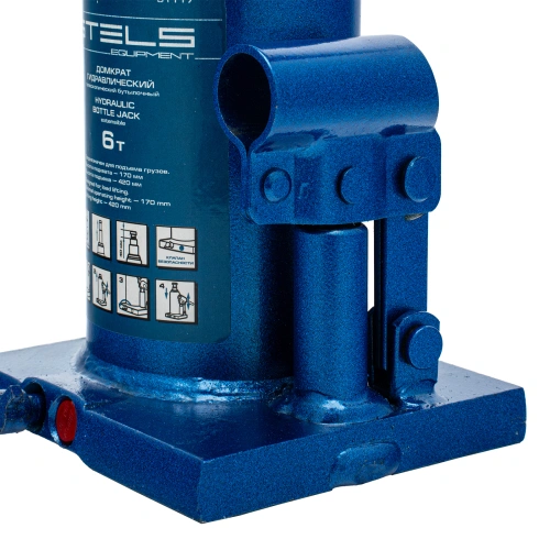 Домкрат гидравлический бутылочный телескопический, 6 т, H подъема 170-420 мм Stels купить в Москве с доставкой по всей России | ProtosMarket.ru