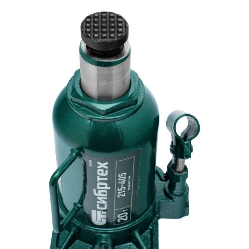 Домкрат гидравлический бутылочный, 20 т, 215-405 мм Сибртех купить в Москве с доставкой по всей России | ProtosMarket.ru