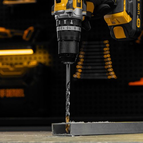 Сверло спиральное по металлу 8,5 х 165 мм, Р6М5, Golden Tip, удлиненное Denzel купить в Москве с доставкой по всей России | ProtosMarket.ru