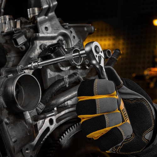 Набор инструментов, 1/2", 1/4", CrV, S2, пластиковый кейс, 194 предмета Denzel купить в Москве с доставкой по всей России | ProtosMarket.ru