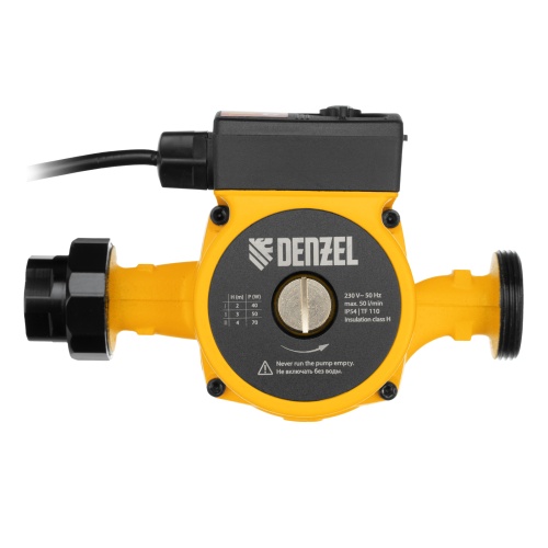 Циркуляционный насос CP25-4, напор 4 м, 50 л/мин, 1 м кабель, монт. длина 180 мм Denzel купить в Москве с доставкой по всей России | ProtosMarket.ru