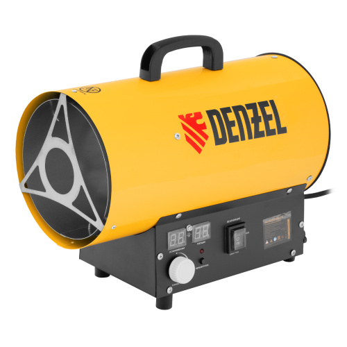 Газовая тепловая пушка GHG-15i, 15 кВт, цифровой термостат, пропан-бутан Denzel купить в Москве с доставкой по всей России | ProtosMarket.ru