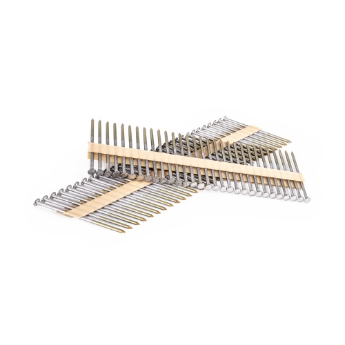 Гвозди реечные финишные P0A GL с цинковым покрытием, угол наклона 21 градус, 2,8 x 80 мм 150 шт. AERO купить в Москве с доставкой по всей России | ProtosMarket.ru