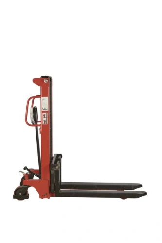 Штабелер гидравлический 1,0 т 2,0 м TOR CTY-EH с раздвижными вилами по ценам производителя в Москве с доставкой по всей России