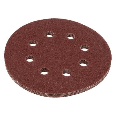 Круг абразивный на ворсовой подложке под "липучку", перфорированный, P 60, 125 мм, 5 шт Matrix купить в Москве с доставкой по всей России | ProtosMarket.ru