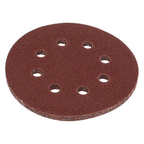 Круг абразивный на ворсовой подложке под "липучку", перфорированный, P 60, 125 мм, 5 шт Matrix купить в Москве с доставкой по всей России | ProtosMarket.ru