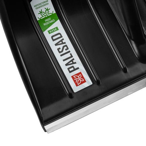 Лопата для уборки снега, полипропилен, 535х375х1400, стальной черенок, BASE Palisad купить в Москве с доставкой по всей России | ProtosMarket.ru