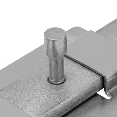 Задвижка дверная ЗД-02, цинк, (Металлист) Россия купить в Москве с доставкой по всей России | ProtosMarket.ru