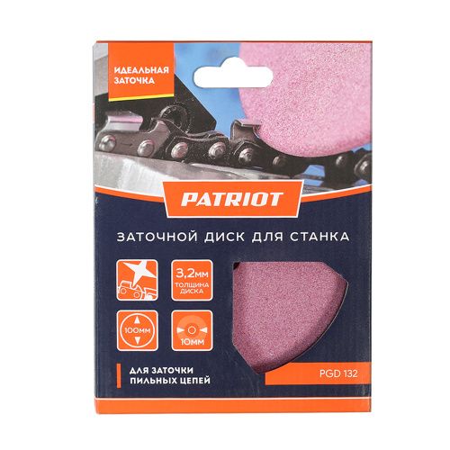 Диск заточной PATRIOT PGD 132 купить в Москве с доставкой по всей России | ProtosMarket.ru