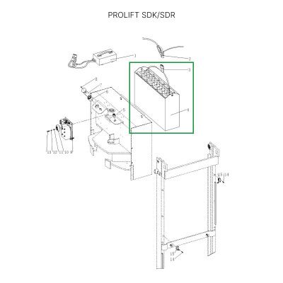 Аккумуляторная батарея 24В 230 Ач Li-ion купить в Москве с доставкой по всей России | ProtosMarket.ru