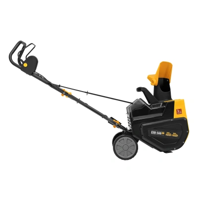 Снегоуборочная машина аккумуляторная, ESB-560Li, 560 мм, 40В, 2 АКБ 5 Ач, ЗУ, метал. шнек Denzel купить в Москве с доставкой по всей России | ProtosMarket.ru