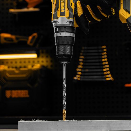 Сверло спиральное по металлу 8,5 х 165 мм, Р6М5, Golden Tip, удлиненное Denzel купить в Москве с доставкой по всей России | ProtosMarket.ru