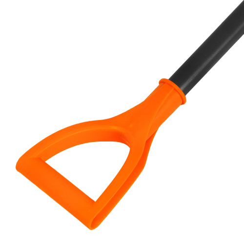 Лопата для уборки снега пластиковая, 400х405х1380 мм, стальной черенок, усиленная Сибртех купить в Москве с доставкой по всей России | ProtosMarket.ru