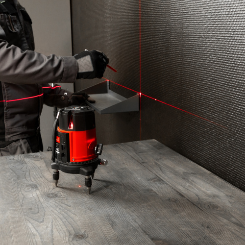 Лазерный уровень CRL-30R, 30 м, красный луч, батарейки, резьба 5/8" MTX купить в Москве с доставкой по всей России | ProtosMarket.ru