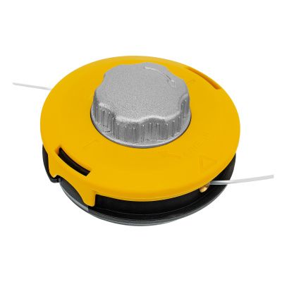 Катушка для мотокосы, полуавтомат.,легкая загрузка лески, гайка M10x1,25, алюм.кнопка Kronwerk купить в Москве с доставкой по всей России | ProtosMarket.ru