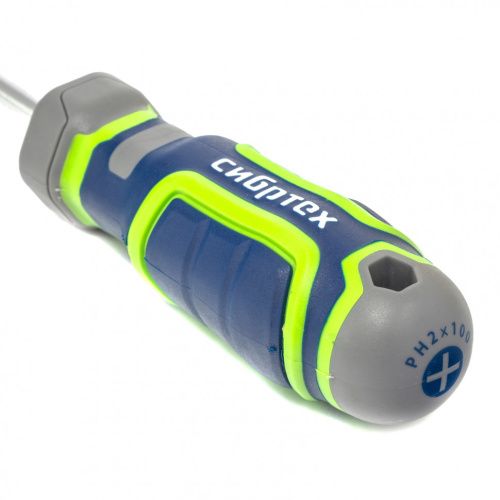 Отвертка PH2 х 100 мм, CrV, четырехкомпонентная рукоятка Сибртех купить в Москве с доставкой по всей России | ProtosMarket.ru