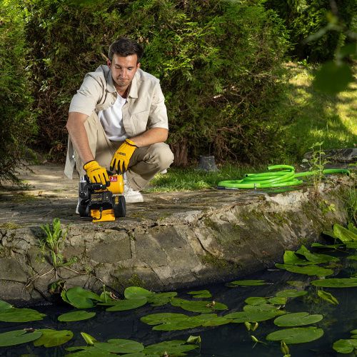 Насосная станция PS500C, 500 Вт, напор 35 м, 2200 л/ч, ресивер 2 л, блок управления Denzel купить в Москве с доставкой по всей России | ProtosMarket.ru