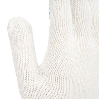 Перчатки х/б, ПВХ покрытие, "Точка", 7 класс купить в Москве с доставкой по всей России | ProtosMarket.ru