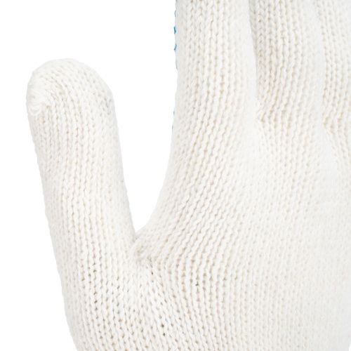 Перчатки х/б, ПВХ покрытие, "Точка", 7 класс купить в Москве с доставкой по всей России | ProtosMarket.ru