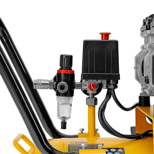 Компрессор безмасляный, малошумный DLS 1800/100,1800 Вт, 3x600, 100 л, 345 л/мин Denzel купить в Москве с доставкой по всей России | ProtosMarket.ru