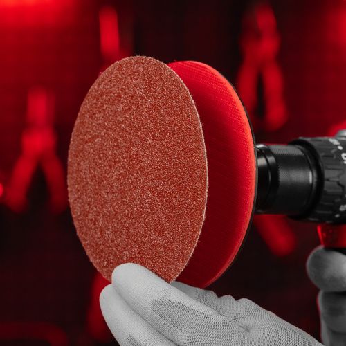 Круг абразивный на ворсовой подложке под "липучку", P 60, 115 мм, 10 шт Matrix купить в Москве с доставкой по всей России | ProtosMarket.ru