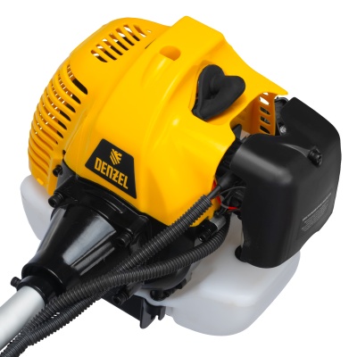 Триммер бензиновый DT-52E, 52 см3, неразъемная штанга, электростартер, состоит из 2 частей Denzel купить в Москве с доставкой по всей России | ProtosMarket.ru